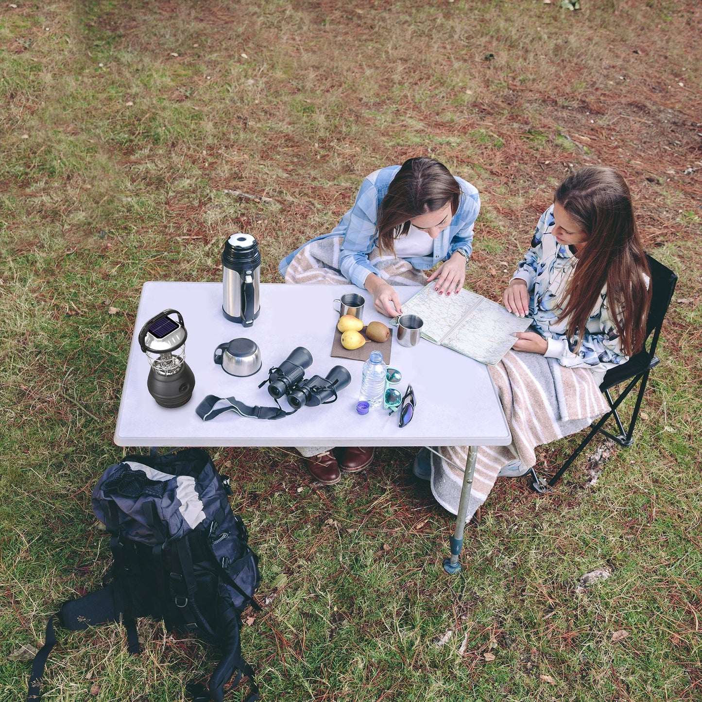 Solar Powered Lantern for Camping by Whetstone