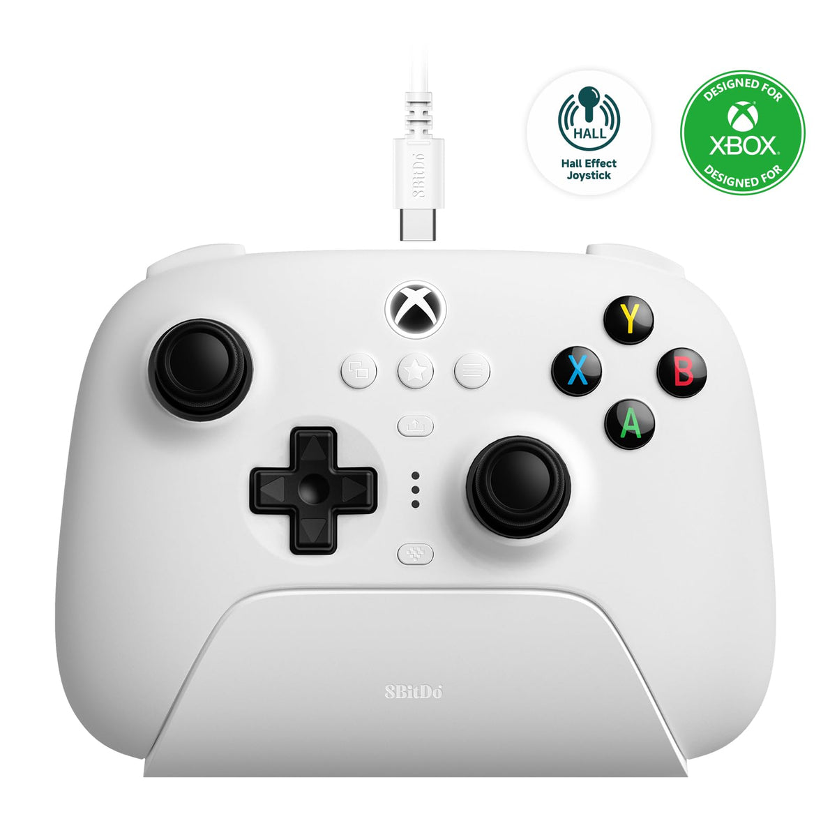 8Bitdo Wired Xbox Controller with Hall Effect Joysticks