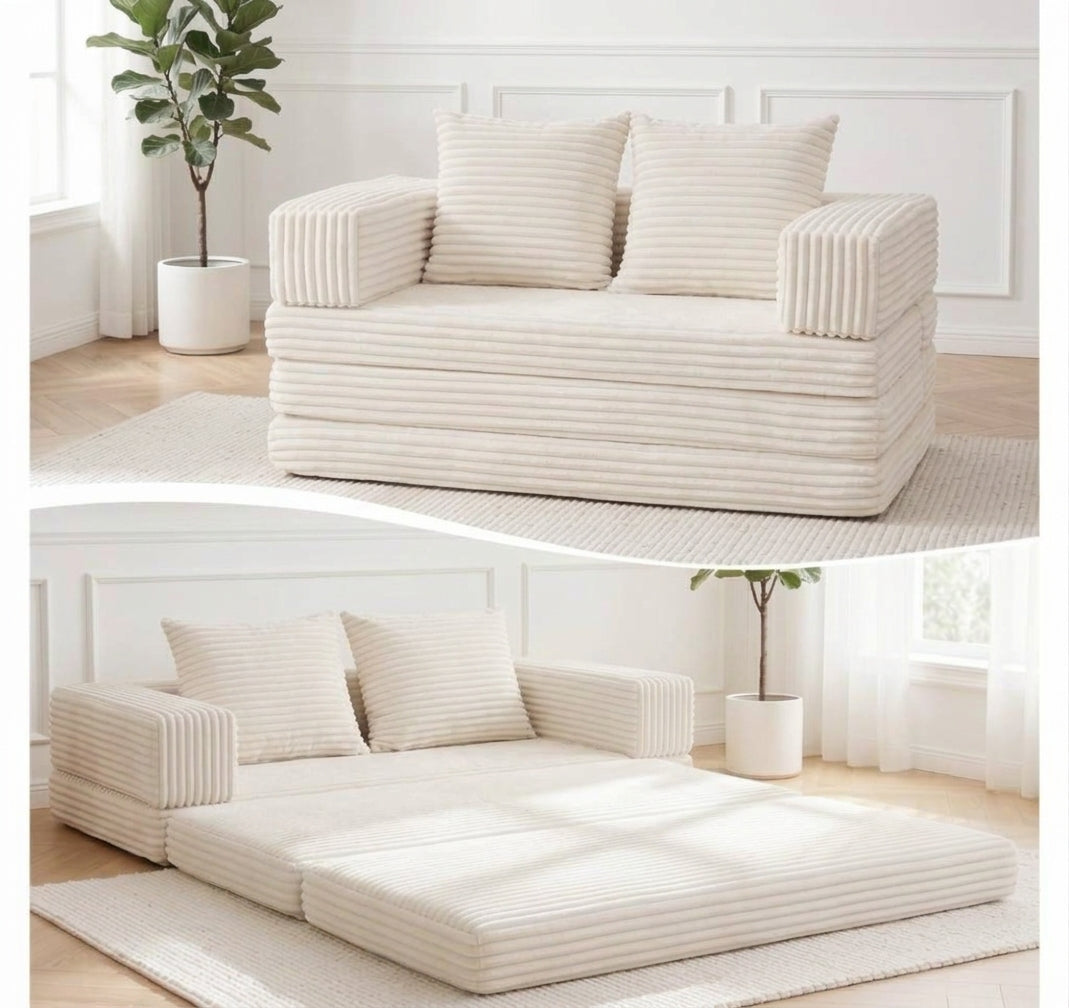 Convertible Loveseat Sofa Bed Futon Sleeper Couch