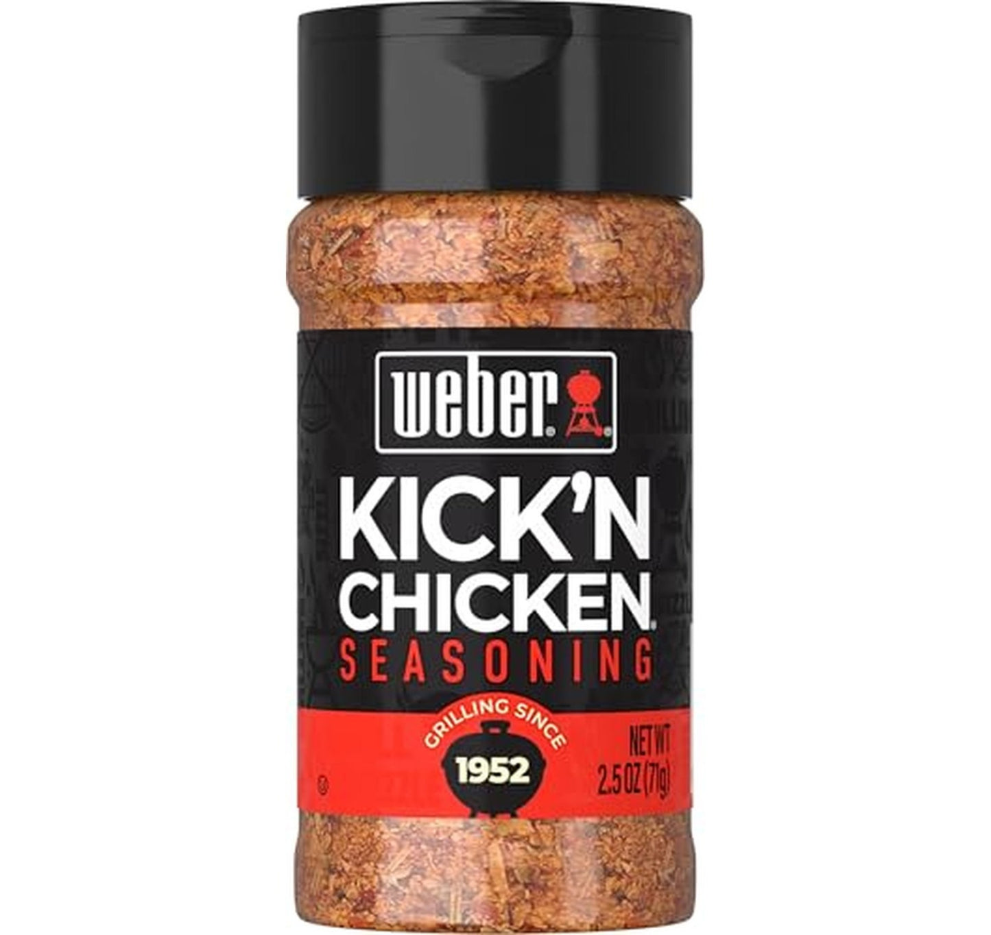 Weber Kick'n Chicken Seasoning Blend, 2.5 oz