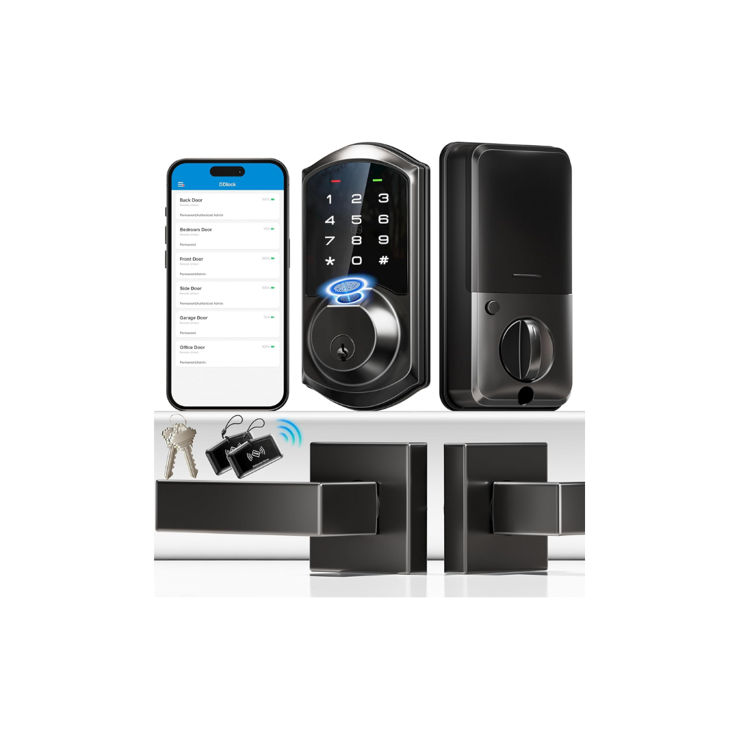 Veise Fingerprint Smart Lock with Keyless Entry