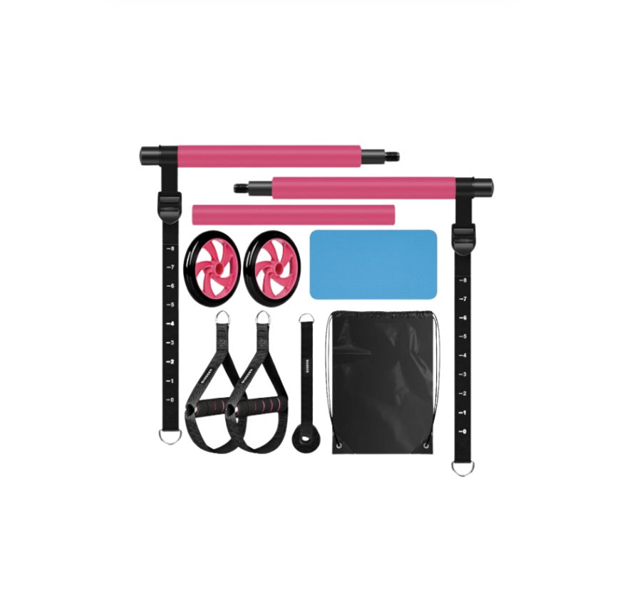 Pilates Bar Set with Resistance Bands for Training