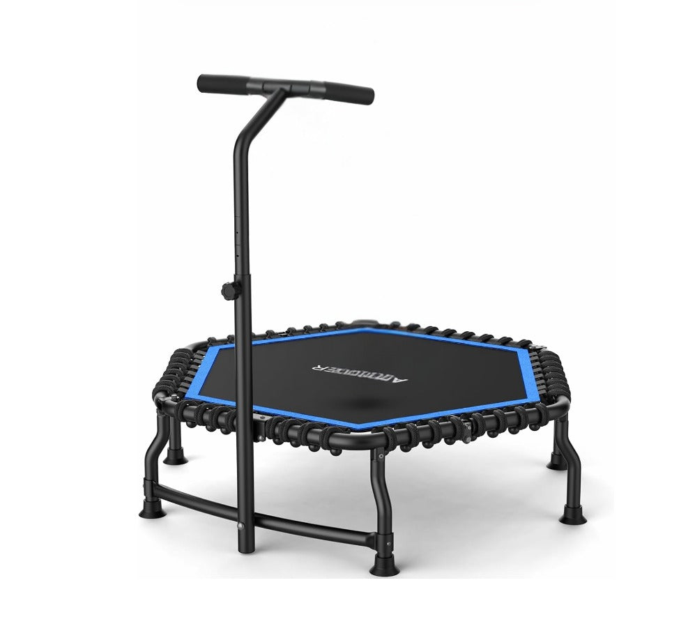 50" Rebounder Trampoline with Adjustable Bar