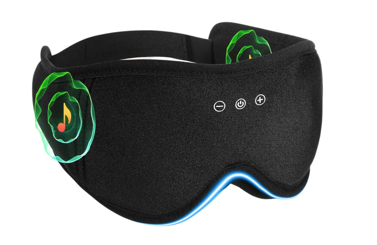 Bluetooth Sleep Headphones 3D Blackout Eye Mask