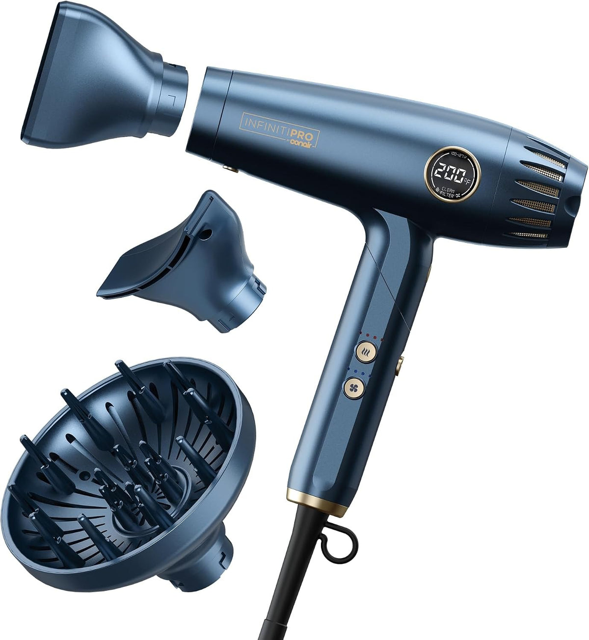 Conair 1875W Blow Dryer and Multi Styler