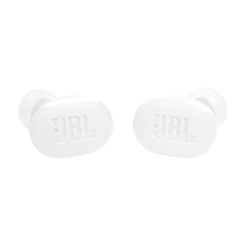 JBL Tune Buds - True Wireless Noise Cancelling Earbuds (White), Small