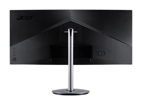 Acer CB342CUR bmiiphuzx 34" 1900R Curved Zero-Frame QHD (3440 x 1440) UltraWide IPS Monitor | AMD FreeSync | 75Hz | 1ms VRB | DCI-P3 95% | 1 x USB 3.1 (Type-C), 2 x HDMI 2.0 Ports & 1 x Display Port