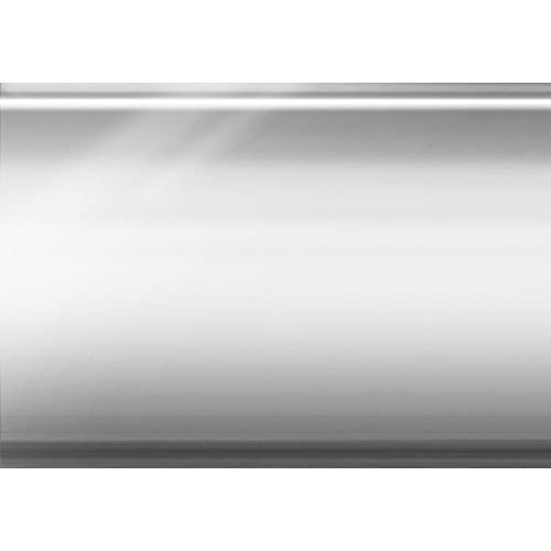 Coaster Home Furnishings Glass Top Snack Table Chrome and White, 10"D x 18"W x 24"H (900250)