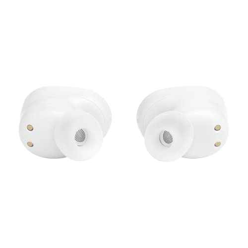 JBL Tune Buds - True Wireless Noise Cancelling Earbuds (White), Small