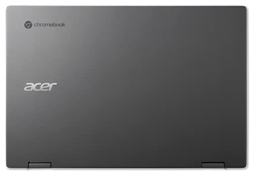 Acer Chromebook Spin 513 Convertible Laptop | Qualcomm Snapdragon 7c | 13.3" FHD IPS Touch Corning Gorilla Glass Display | 4GB LPDDR4X | 64GB eMMC | WiFi 5 | Backlit KB | Chrome OS | R841T-S4ZG, Gray