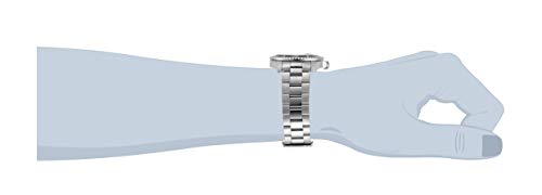 Invicta Men's Pro Diver 43mm Stainless Steel Quartz Watch, Silver (Model: 30806)