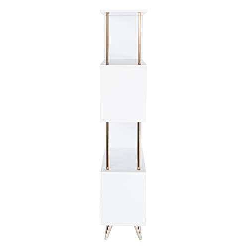 Southern Enterprises Beckerman Bookcase, Gold