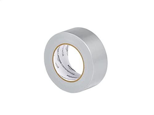 AmazonCommercial Standard Duct Tape, 1.88-inch by 45-yard, Silver, 3-Pack