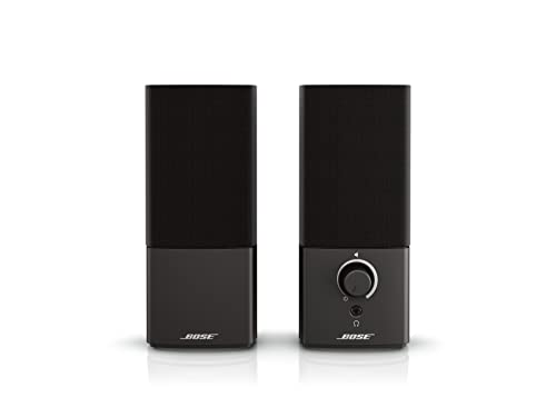 Bose Companion 2 Series III Multimedia Speakers - for PC (with 3.5mm AUX & PC Input) Black
