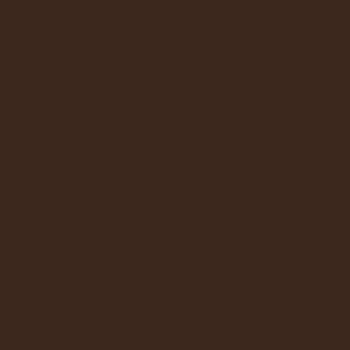 Blazing Needles Solid Twill Swivel Rocker Chair Cushion, 48" x 24", Chocolate
