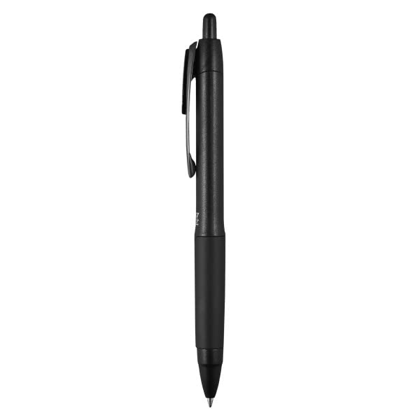 uniball 207 Plus+ Retractable Gel Pens 12 Pack in Black with 0.7mm Medium Point Pen Tips - Uni-Super Ink+ is Smooth, Vibrant, and Protects Against Water, Fading, and Fraud