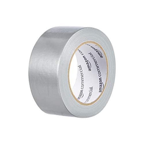 AmazonCommercial Standard Duct Tape, 1.88-inch by 45-yard, Silver, 3-Pack