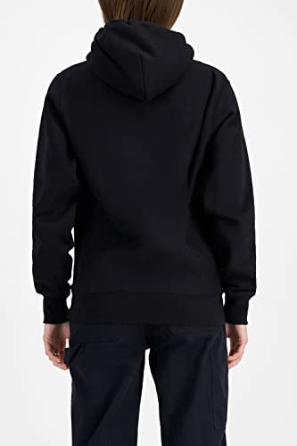 Champion Men's Reverse Weave Left Chest C Pullover, Black, X-Small