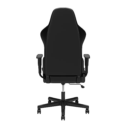 RESPAWN 110 Ergonomic Gaming Chair - Racing Style High Back PC Computer Desk Office Chair - 360 Swivel, Integrated Headrest, 135 Degree Recline with Adjustable Tilt Tension & Angle Lock - 2023 Grey