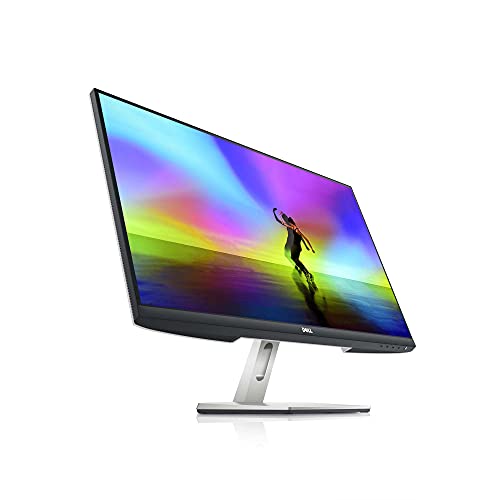 Dell S2721HS Full HD 1920 x 1080p, 75Hz IPS LED LCD Thin Bezel Adjustable Gaming Monitor, 4ms Grey-to-Grey Response Time, 16.7 Million Colors, HDMI ports, AMD FreeSync, Platinum Silver, 27.0" FHD