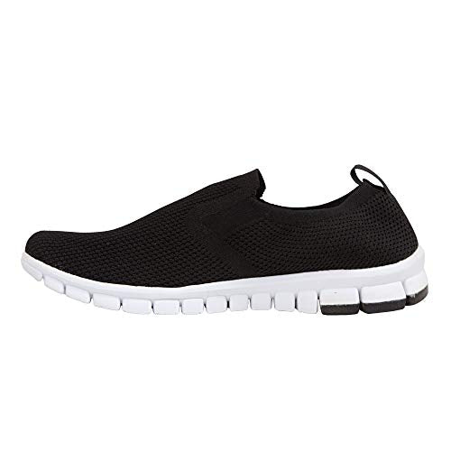 Deer Stags mens Eddy Sneaker, Black, 10 US