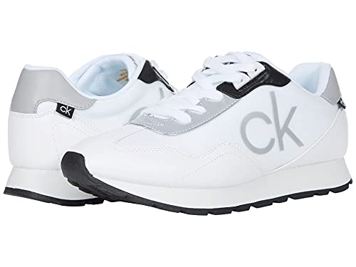Calvin Klein Women's Caden Sneaker, White, 9.5
