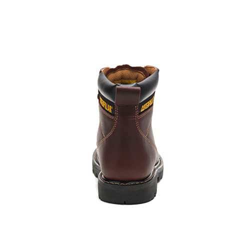 CAT Men's Second Shift Soft Toe Work Boot, Tan, 9.5