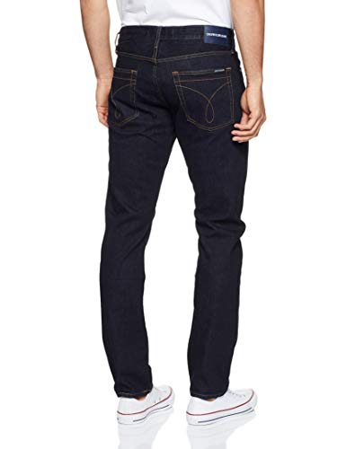 Calvin Klein Men's Slim Fit Jean, Austin Blue Rinse, 30x32