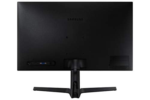 SAMSUNG 24" SR35 Series FHD 1080p Computer Monitor, 75Hz, IPS Panel, HDMI, VGA (D-Sub), VESA Compatible, 3-Sided Border-Less LS24R356FZNXZA, Black