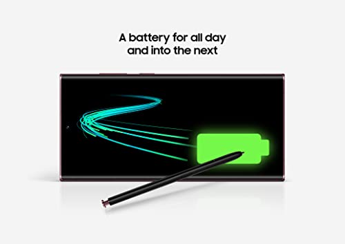 SAMSUNG Galaxy S22 Ultra Cell Phone, Factory Unlocked Android Smartphone, 256GB, 8K Camera, Brightest Display Screen, S Pen, Long Battery Life, Fast 4nm Processor, US Version, 2022, Phantom White