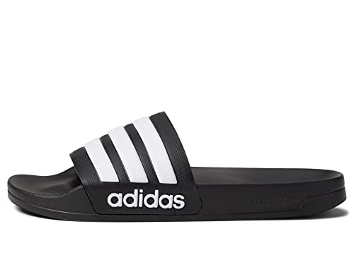 adidas Adult Adilette Shower Core Black/White/Core Black 8