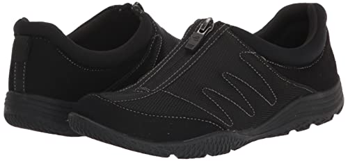 Easy Spirit Women's Bestrong2 Sneaker, Black Mesh, 9 Wide