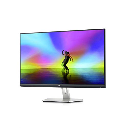 Dell S2721HS Full HD 1920 x 1080p, 75Hz IPS LED LCD Thin Bezel Adjustable Gaming Monitor, 4ms Grey-to-Grey Response Time, 16.7 Million Colors, HDMI ports, AMD FreeSync, Platinum Silver, 27.0" FHD