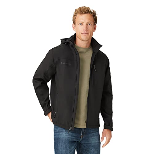 Free Country Men's Odyssey II Flex Super Softshell® Jacket Black L