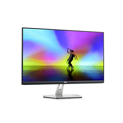 Dell S2721HS Full HD 1920 x 1080p, 75Hz IPS LED LCD Thin Bezel Adjustable Gaming Monitor, 4ms Grey-to-Grey Response Time, 16.7 Million Colors, HDMI ports, AMD FreeSync, Platinum Silver, 27.0" FHD