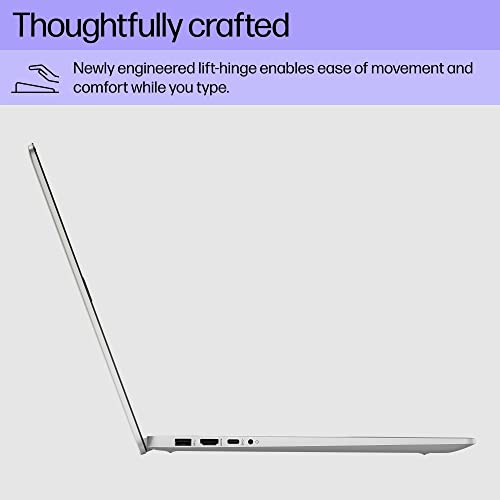 HP 17.3-inch Laptop, 11th Generation Intel Core i5-1135G7, Intel Iris Xe Graphics, 8 GB RAM, 512 GB SSD, Windows 11 Home (17.3-cn0026nr,Natural Silver)