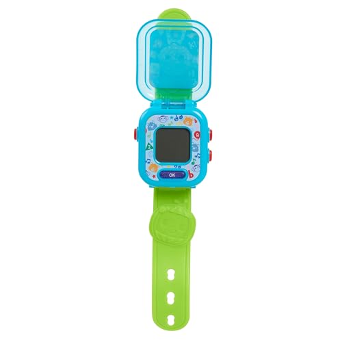CoComelon JJ’s Learning Smart Watch Toy for Kids with 3 Education-Based Games, Alarm Clock, and Stop Watch, Officially Licensed Kids Toys for Ages 3 Up by Just Play