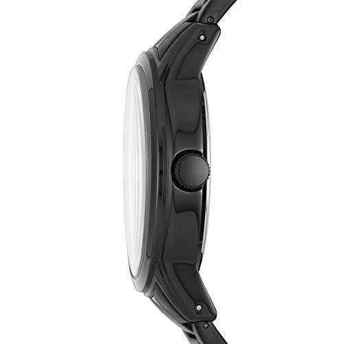 Relic by Fossil Men's Kaden Quartz Multifunction Stainless Steel Watch, Color: Black (Model: ZR12623)