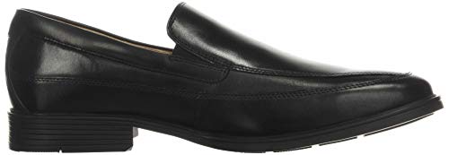 Clarks Men's Tilden Free Loafer, Black Leather, 8