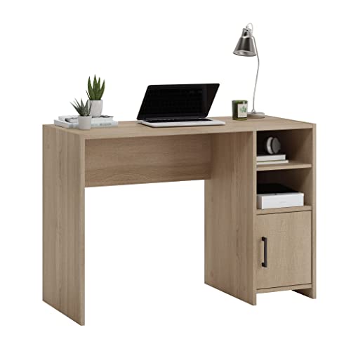 Sauder Beginnings Desk, L: 40.39" x W: 17.48" x H: 28.82", Summer Oak Finish