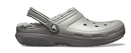 Crocs Classic Lined Clog Slate Grey/Smoke Men's 4, Women's 6 Medium