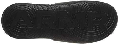 Under Armour Men's Ansa Fixed Strap Slide Sandal, Black (004)/Black, 11