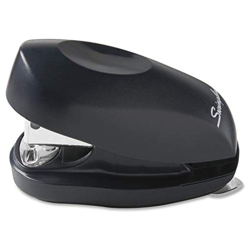 Swingline Tot Mini Stapler, 12 Sheet Capacity, Jam Free, includes 1000 Staples and Built-In Staple Remover, Black (79171)