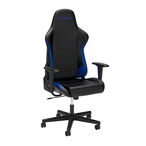 RESPAWN 110 Ergonomic Gaming Chair - Racing Style High Back PC Computer Desk Office Chair - 360 Swivel, Integrated Headrest, 135 Degree Recline with Adjustable Tilt Tension & Angle Lock - 2023 Grey