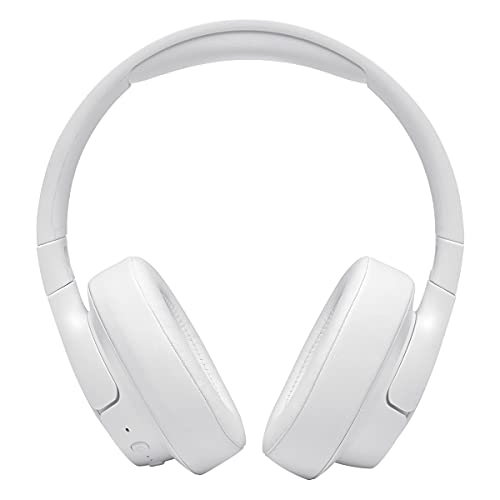 JBL Tune 760NC - Lightweight, Foldable Over-Ear Wireless Headphones with Active Noise Cancellation - White, Medium