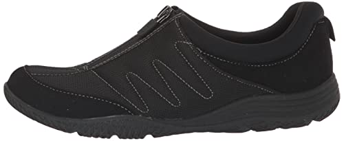 Easy Spirit Women's Bestrong2 Sneaker, Black Mesh, 9 Wide