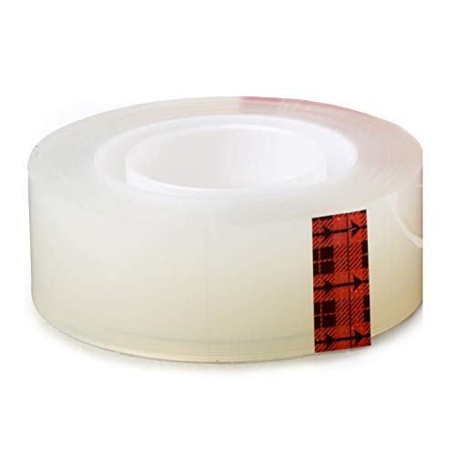 Scotch Transparent Greener Tape, 12 Rolls, 3/4 x 900 Inches, Classic glossy-finish, Boxed (612-12P)