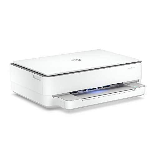 HP ENVY 6055e All-in-One Wireless Color Printer, with bonus 6 months free Instant Ink (223N1A), white