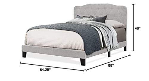 Hillsdale Furniture Nicole Bed in One, Queen, Glacier Gray