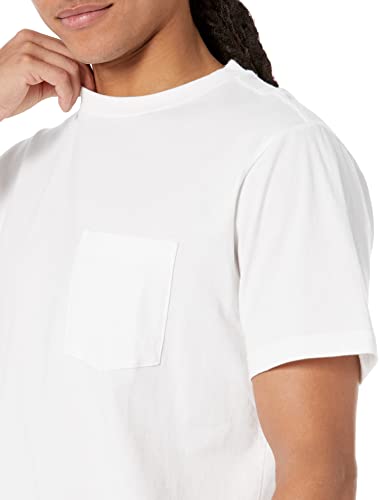 GAP Mens Pocket Tee T Shirt, White V2 Global, Small US